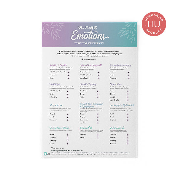 Oil Magic Emotions Diffuser Recipe Download - HUNGARIAN