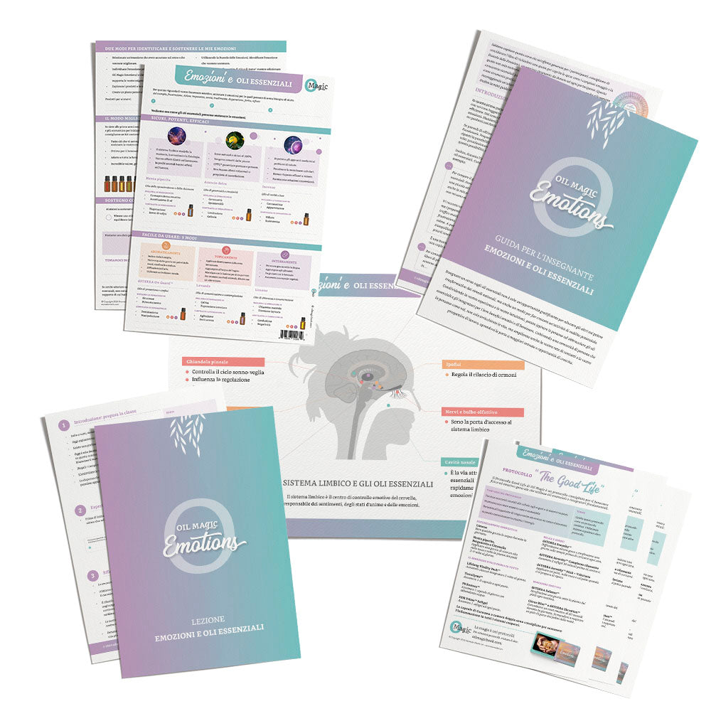 Oil Magic Emotions Class Content - ITALIAN