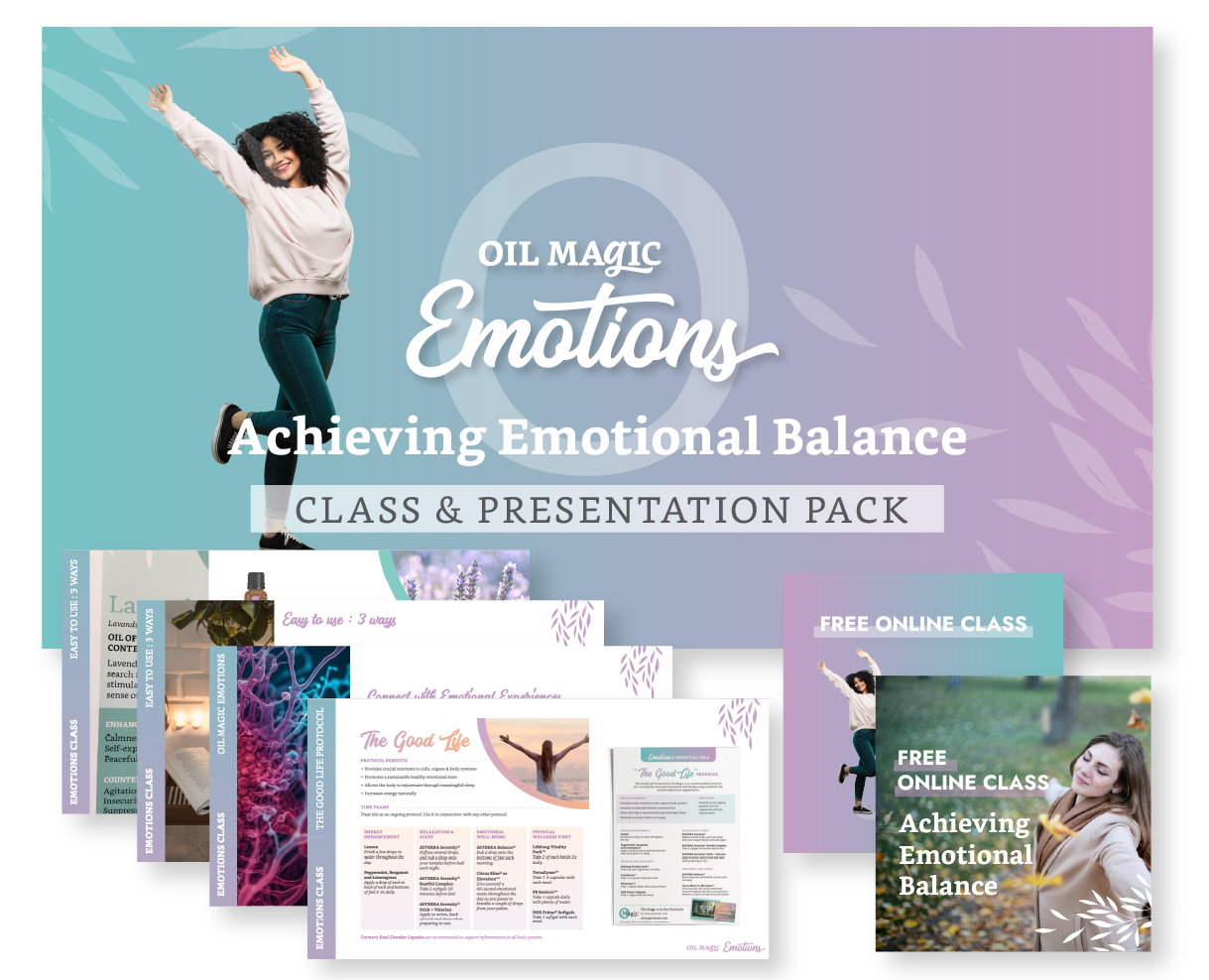 Achieving Emotional Balance : Presentation & Class Pack – Oil Magic Book