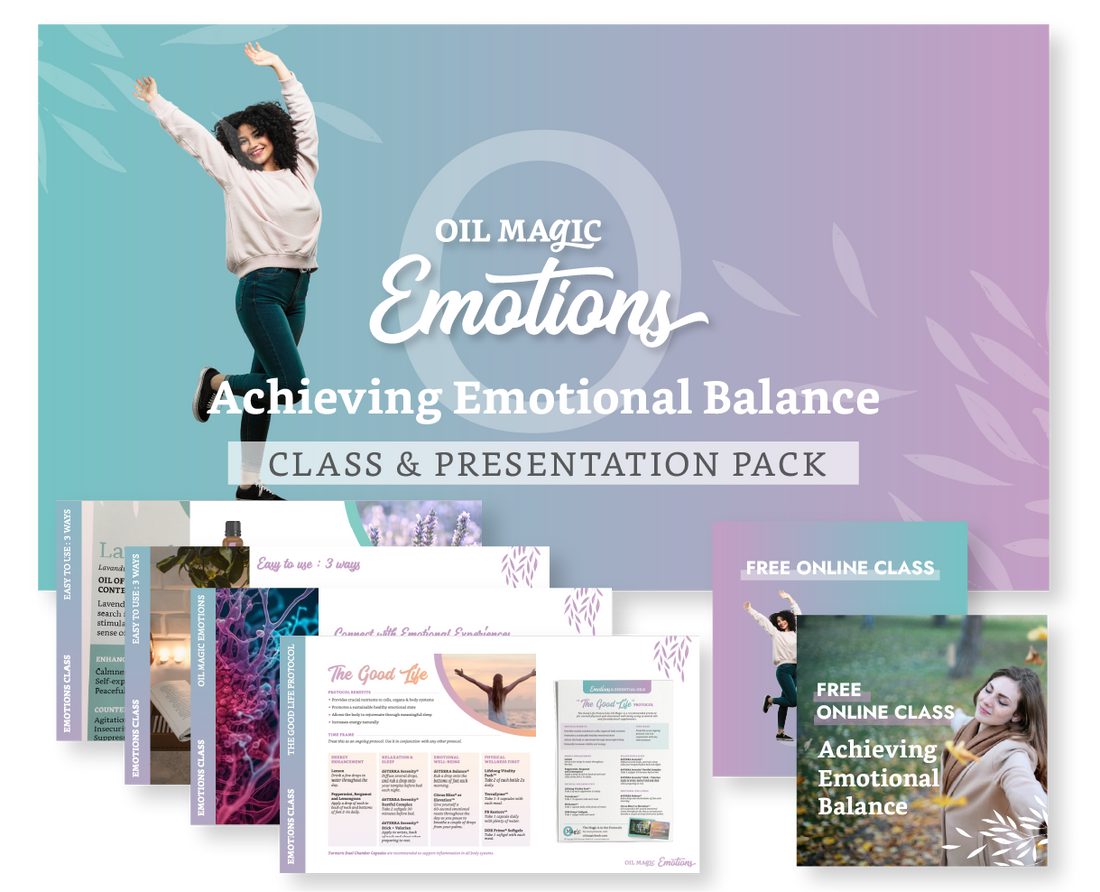 Achieving Emotional Balance : Presentation &amp; Class Pack