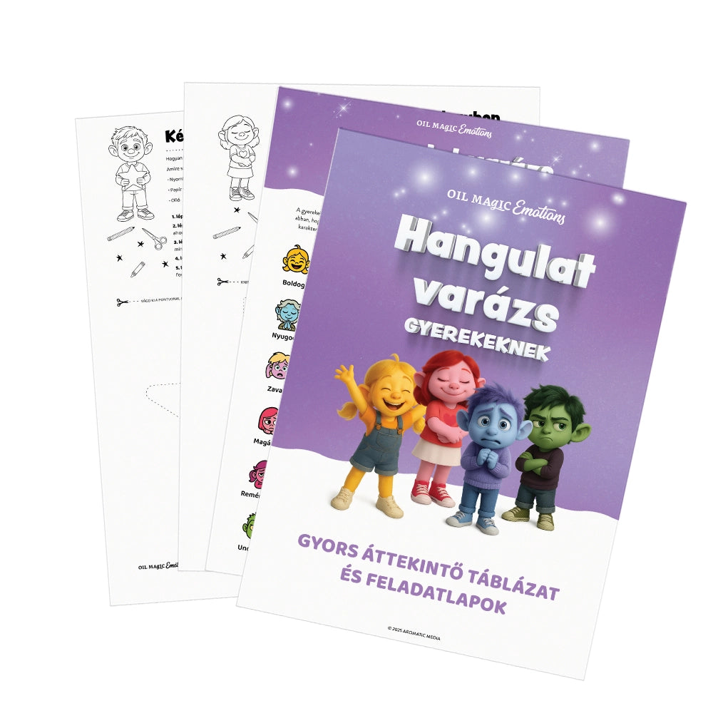 Mood Magic Activity Pack - Free Download - HUNGARIAN